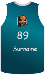 Club's jerseys team-jerseys-front