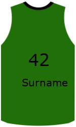 Club's jerseys team-jerseys-front